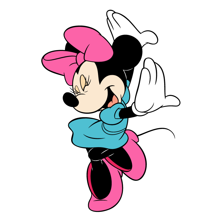 745x745 Minnie Mouse Free Vector 4vector