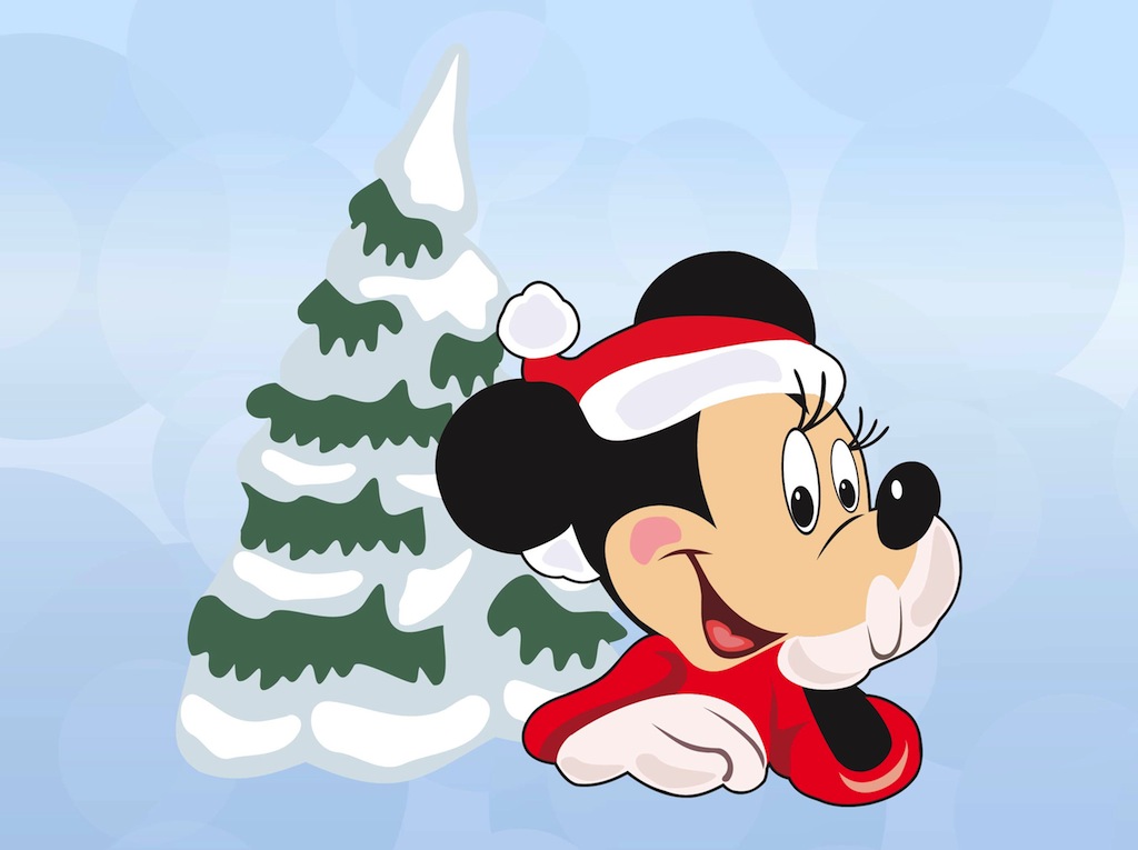 1024x765 Minnie Mouse Christmas Vector Art Amp Graphics