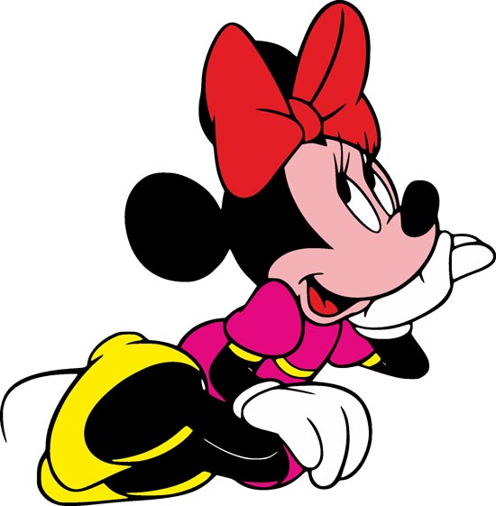 550x561 Minnie Mouse Vector Cartoons