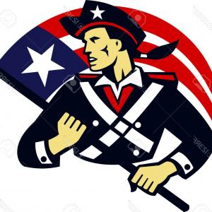 300x300 Stock Photos American Patriot Minuteman Flag Image Lazttweet