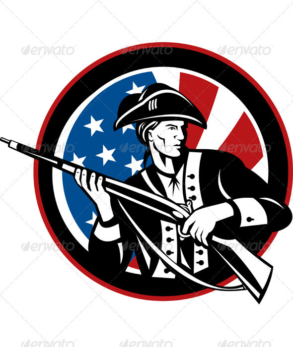 Minuteman Vector at GetDrawings | Free download