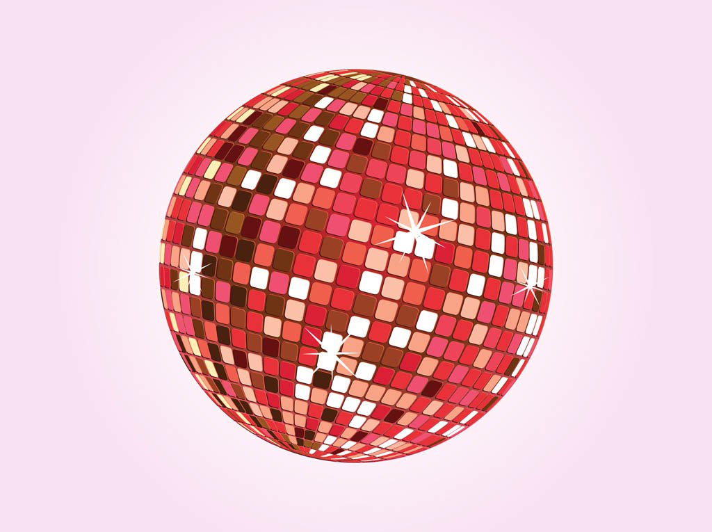 1024x765 Vector Disco Ball Vector Art Amp Graphics