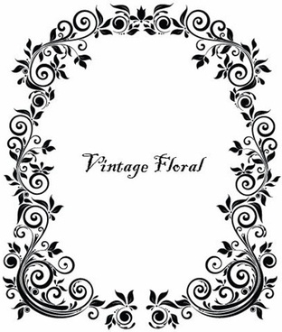 312x368 Vintage Mirror Frame Free Vector Download (11,562 Free Vector) For