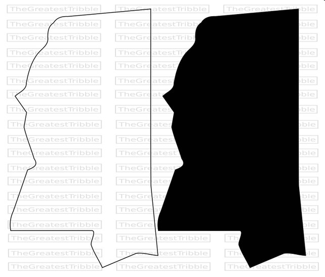 642x548 Mississippi State Map Svg Png Jpg Vector Graphic Clip Art Etsy