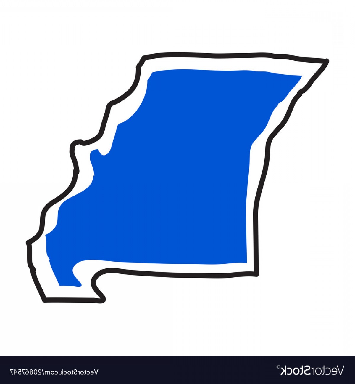1200x1296 Missouri Outline Vector Orangiausa