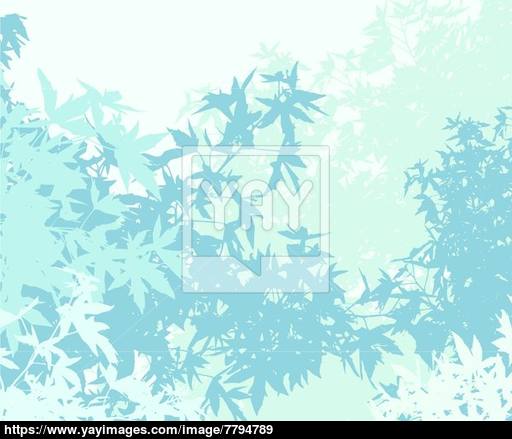 512x439 Colorful Landscape Of Foliage In Cold Mist