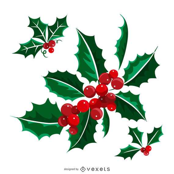 570x570 Illustrated Isolated Christmas Mistletoe