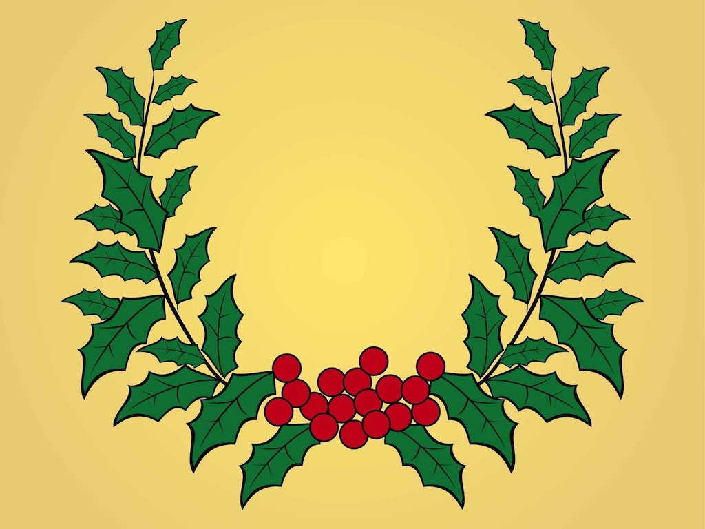 1024x768 Christmas Mistletoe