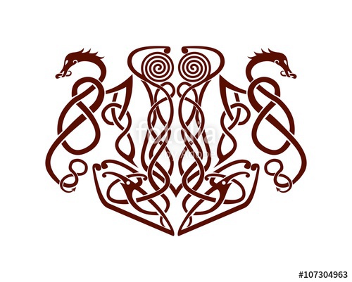 500x401 Mjolnir Stock Image And Royalty Free Vector Files On