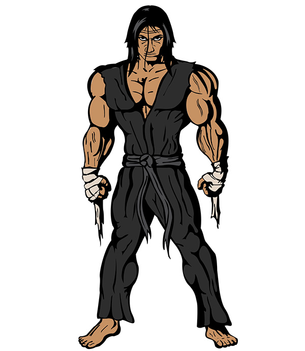 600x691 Mma Vector T Shirt Illustration On Behance