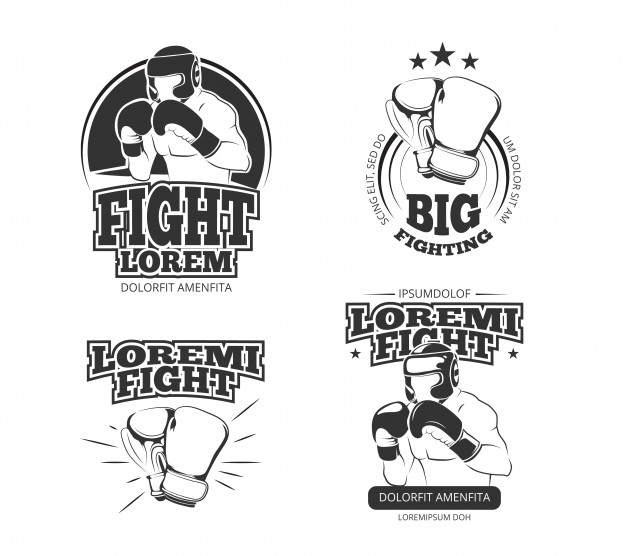 626x556 Mma Vector Vintage Emblems Vector Premium Download