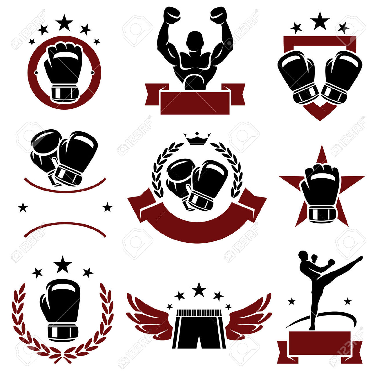 1300x1300 Collection Of Mma Glove Clipart High Quality, Free Cliparts