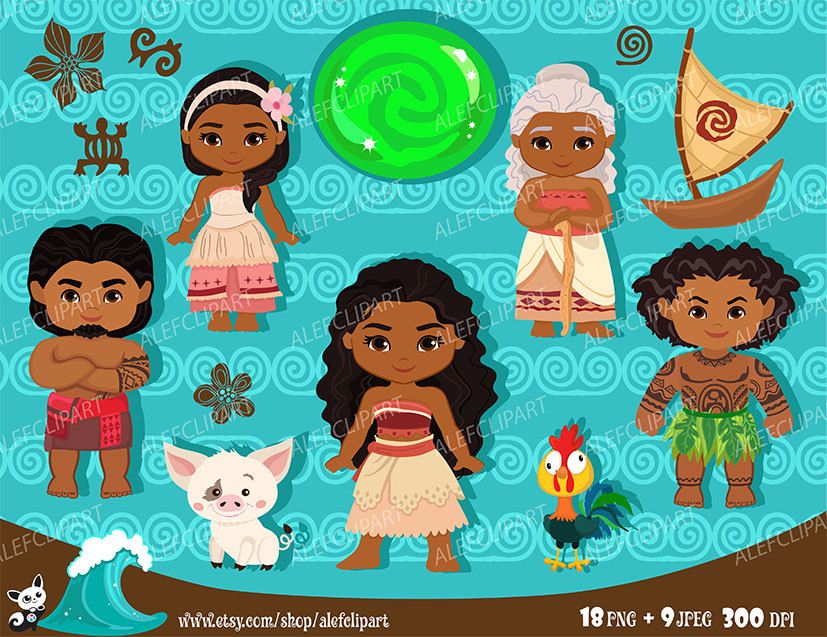 827x637 Moana Clipart, Disney Moana, Princess Moana Clipart, Instant