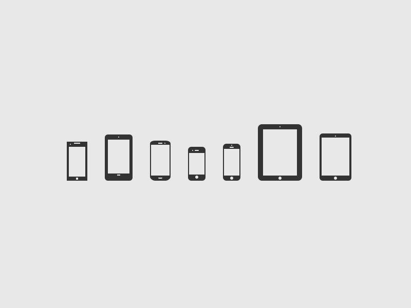 800x600 Mobile Devices Icons V 2.0 [Psd] By Loris Grillet