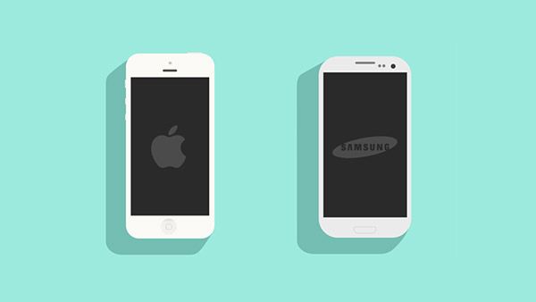 600x338 Vector Mobile Device Mockups Ios