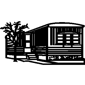 300x300 Double Wide Mobile Home Clipart Wwwimgkidcom The, Mobile Home Clip