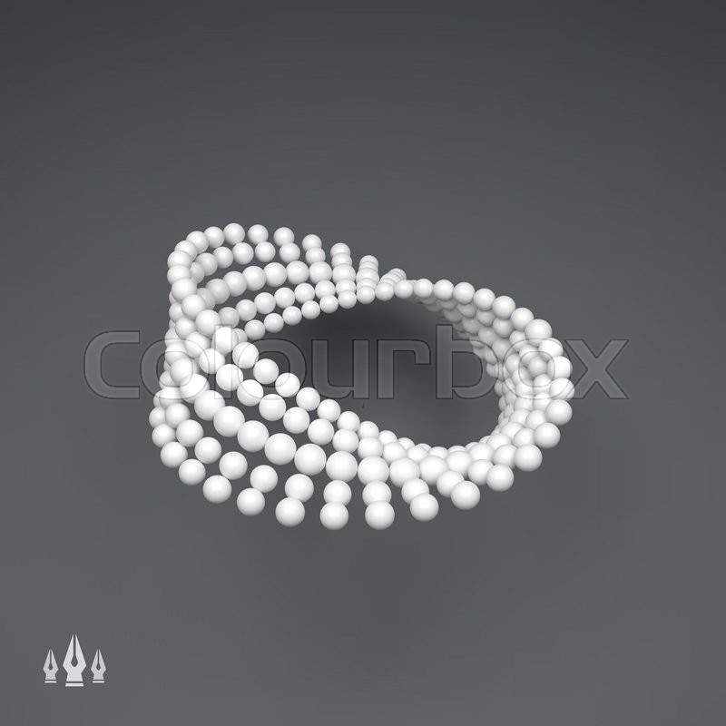 800x800 Mobius Strip Variation. Infinity Sign. Classic Optical Illusion