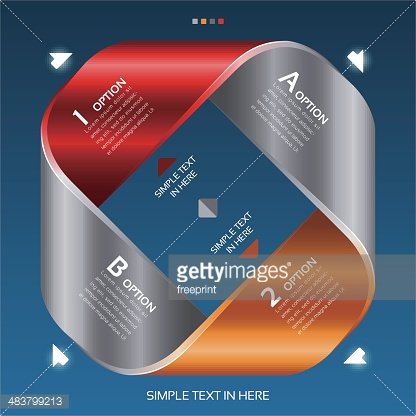 416x416 Mobius Strip Of Vector Option Premium Clipart