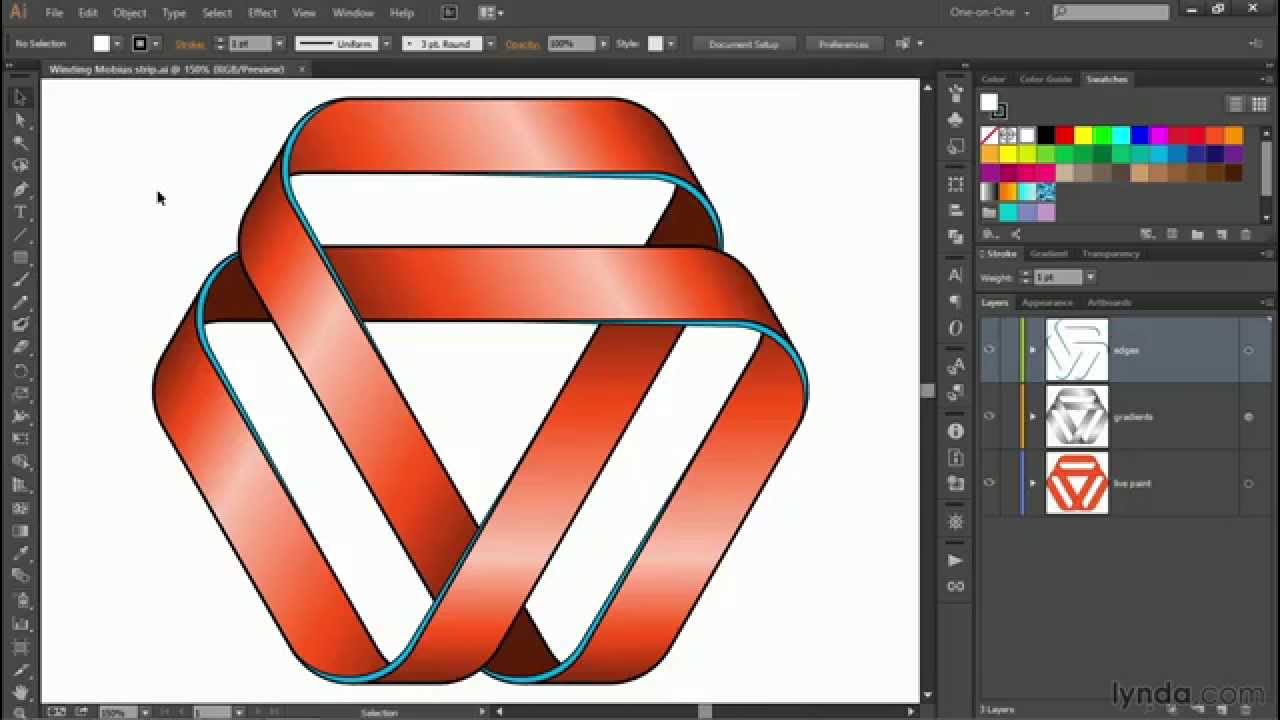 1280x720 Illustrator Tutorial Drawing A Strip In Illustrator