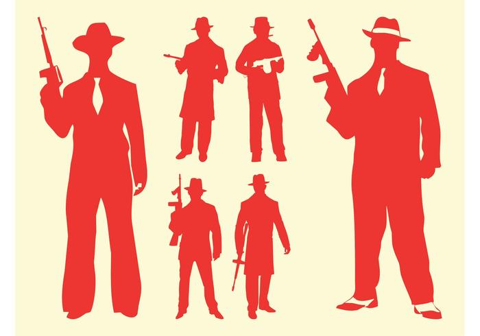 700x490 Gangster Silhouettes