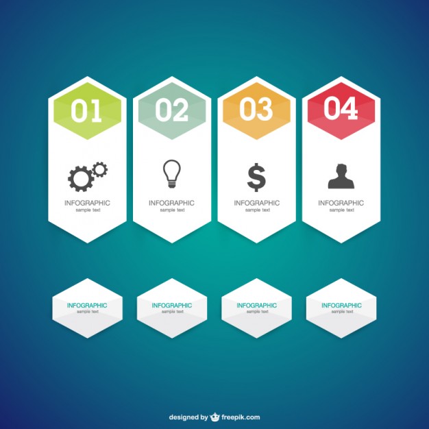 626x626 Modern Infographic Vector Free Download