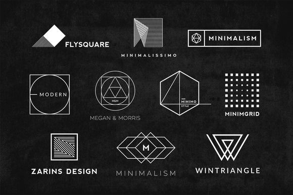 580x387 Minimal And Modern Logo Templates For Everyone. Ten Templates To