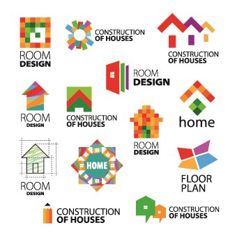 340x340 Modern Logo Design Vector 02 Free Download