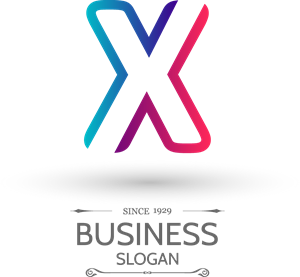 300x277 Modern Letter X Logo Vector (.eps) Free Download