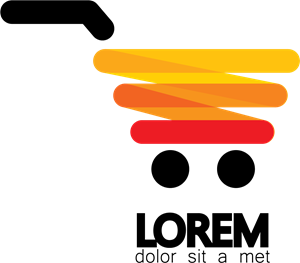 300x263 Modern Shopping Cart Logo Vector (.eps) Free Download