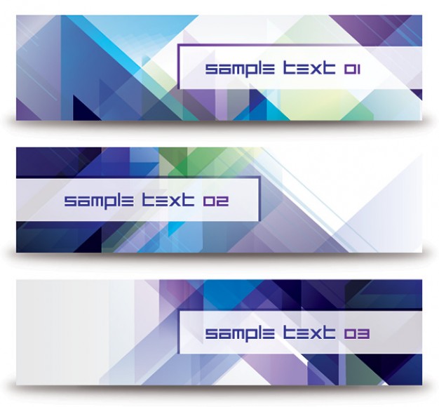 626x580 Abstract Modern Vector Banners Vector Free Download