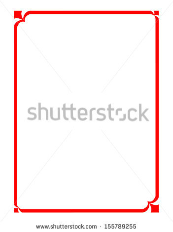 351x470 Contemporary Borders Clipart
