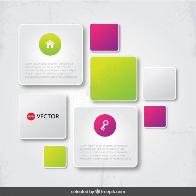 626x626 Modern Infographic Frames Vector Free Download