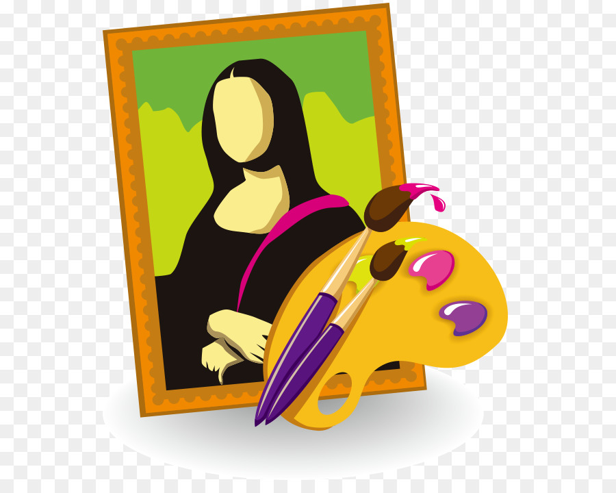 900x720 Mona Lisa Microsoft Powerpoint Modern Art Painting