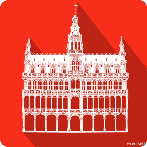 500x500 Mole Antonelliana Building, Vector Illustration Immagini E