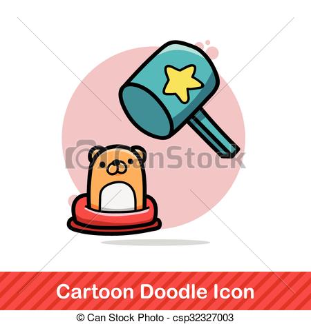 450x470 Whack A Mole Clipart