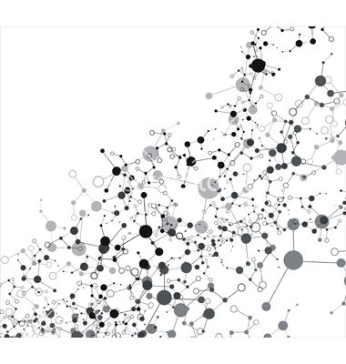 380x400 Molecule On The White Background Vector Baker Institute Annual