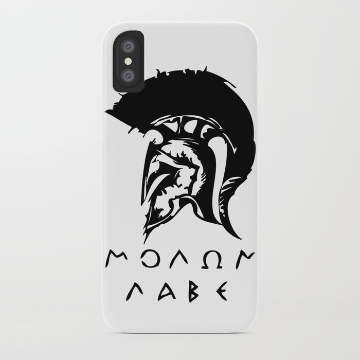 700x700 Molon Labe Iphone Case By Bcart Society6