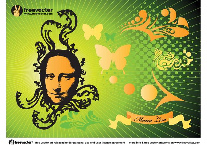 700x490 Mona Lisa Vector