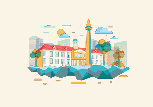 632x443 Monas Vector Free Vector Download 389163 Cannypic