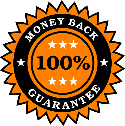 496x500 Money Back Guarantee Sticker Public Domain Vectors