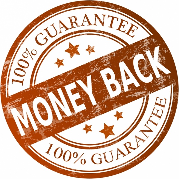600x600 Money Back Guarantee Free Vector In Adobe Illustrator Ai ( .ai