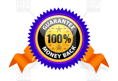 400x277 Money Back Guarantee Vector Image Vector Artwork Of Objects