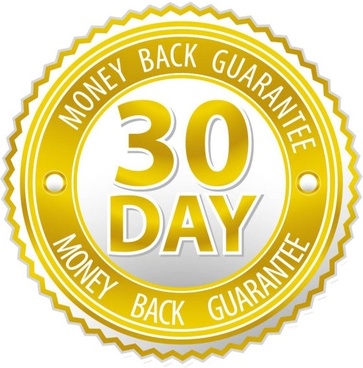 363x368 30 Day Money Back Guarantee Free Vector Download (5,614 Free