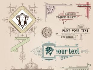 310x233 European Lines Border 04 Vector Free Vectors Ui Download