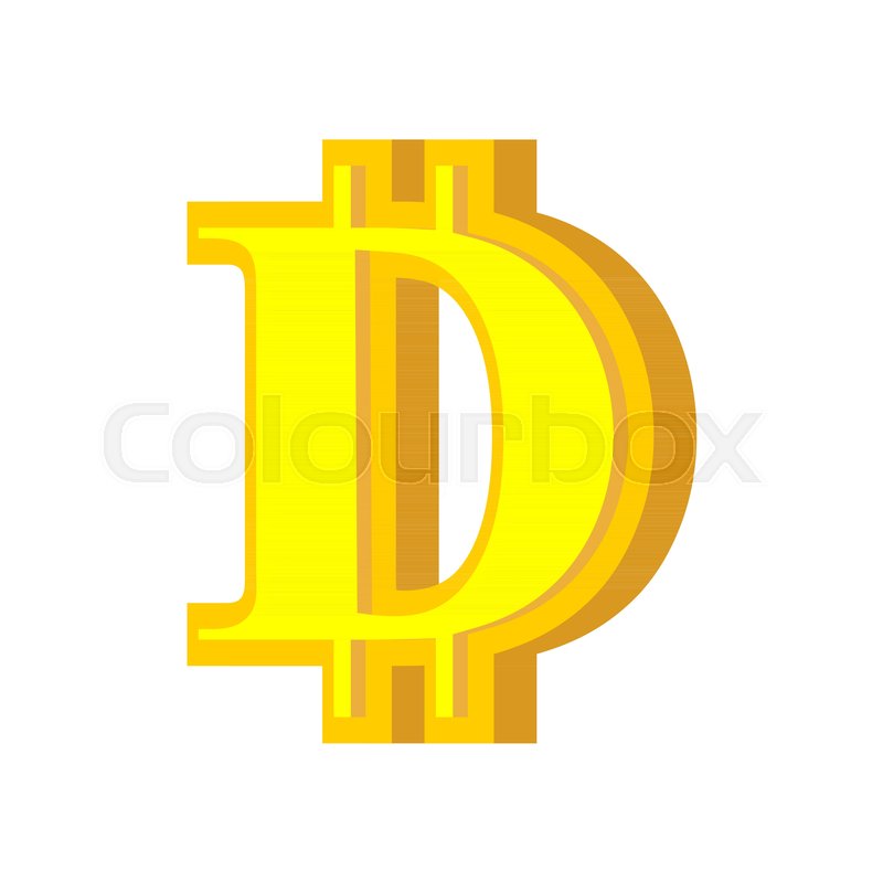 800x799 D Letter Bitcoin Font. Cryptocurrency Alphabet. Lettering Virtual