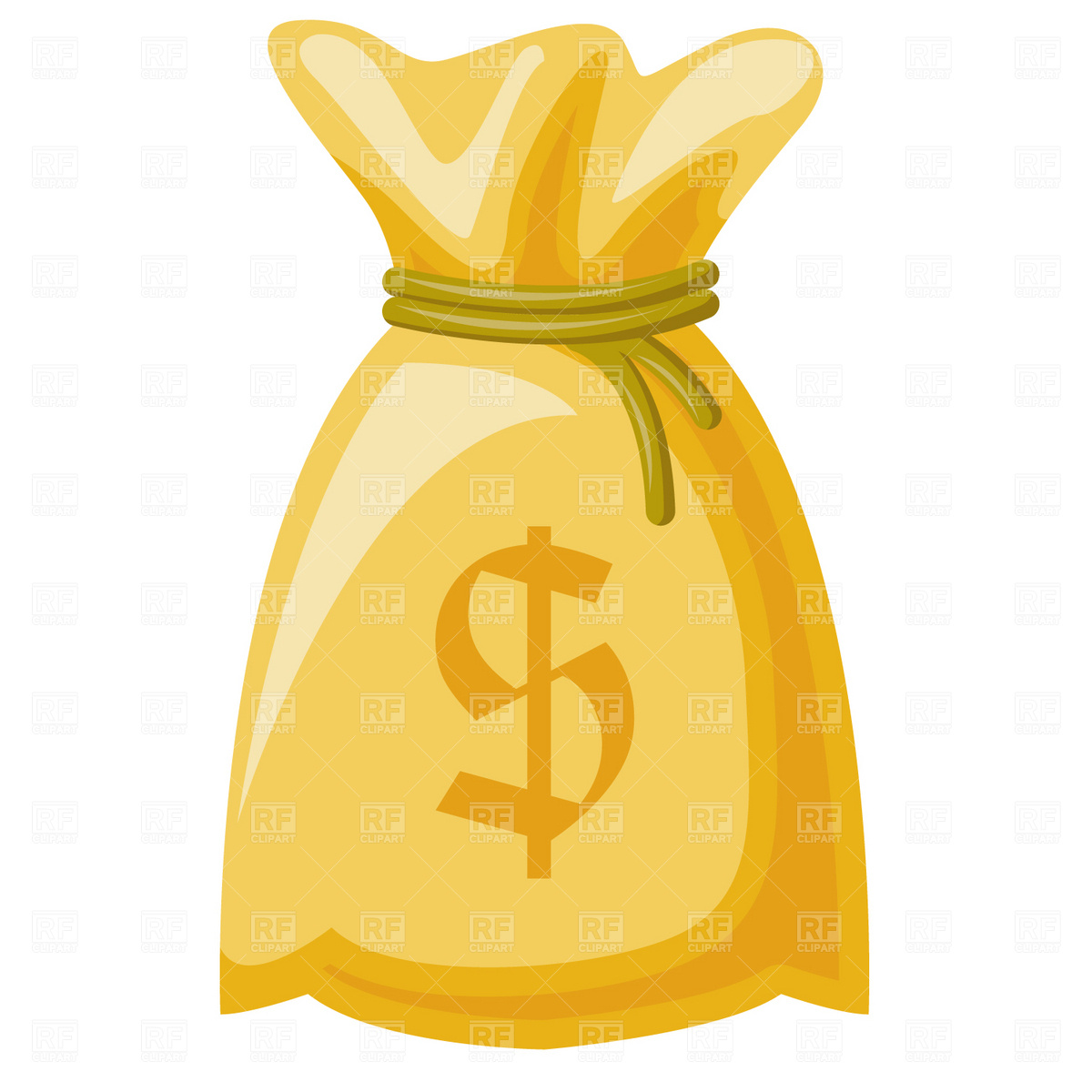 1200x1200 Money Sack Vector Image Vector Artwork Of Business, Finance