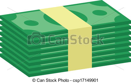 450x284 Vector Stack Of Money Icon.