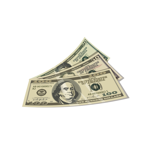 500x500 Various Money Design Elements Vector 03 Free Download