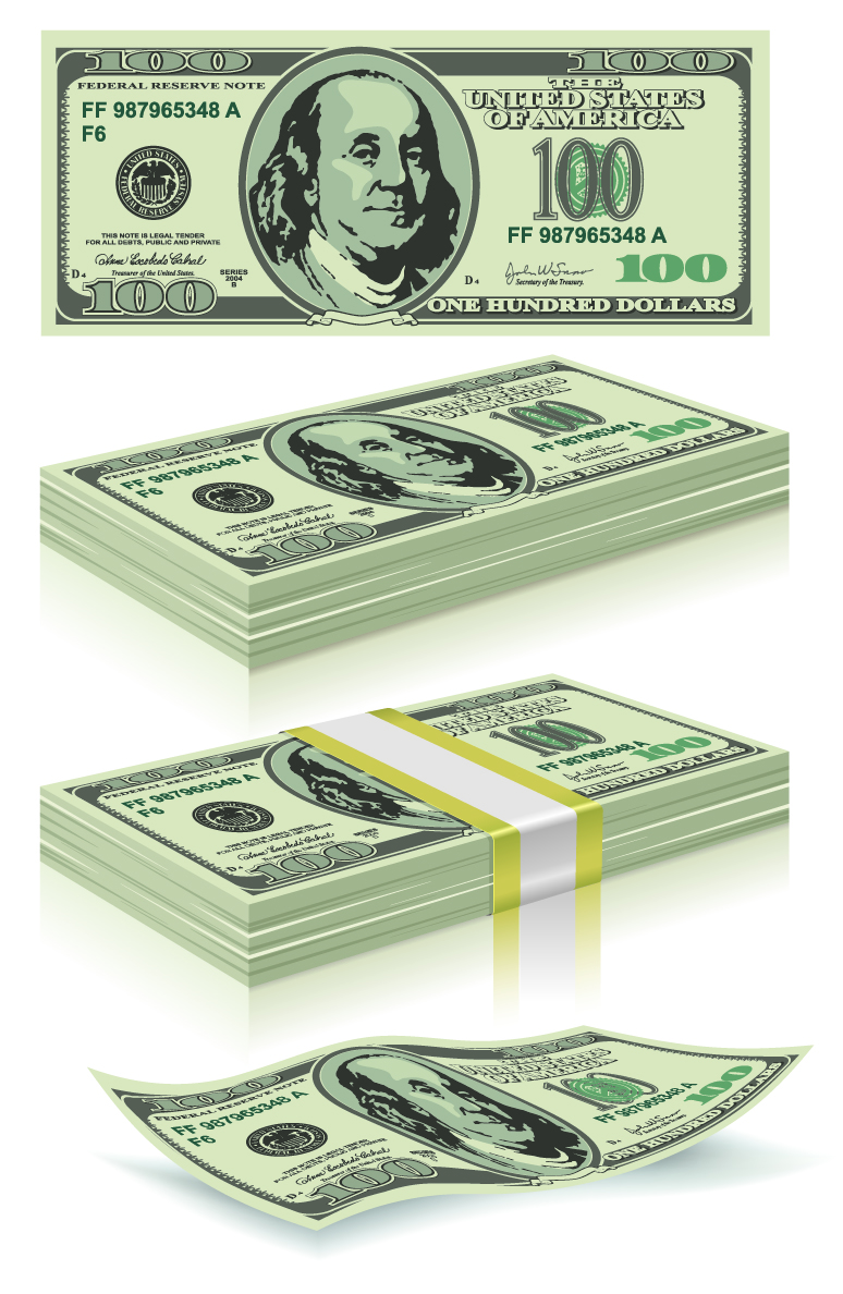 774x1188 Us Currency 01 Vector Free Vector 4vector
