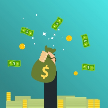 368x368 Money Bag Vector Free Vector Download (1,457 Free Vector) For